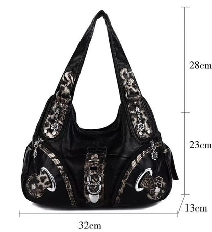 Women Handbags Fashion Shoulder Bag Large Tote Top-Handle Shopping Pack Multifunctional Satchel Lady Hobos Big Purse