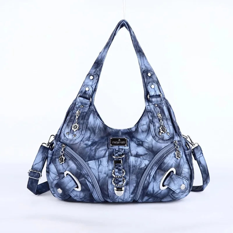 Women Handbags Fashion Shoulder Bag Large Tote Top-Handle Shopping Pack Multifunctional Satchel Lady Hobos Big Purse