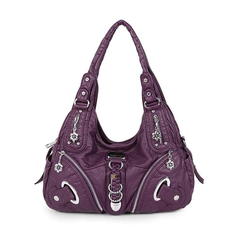 Women Handbags Fashion Shoulder Bag Large Tote Top-Handle Shopping Pack Multifunctional Satchel Lady Hobos Big Purse