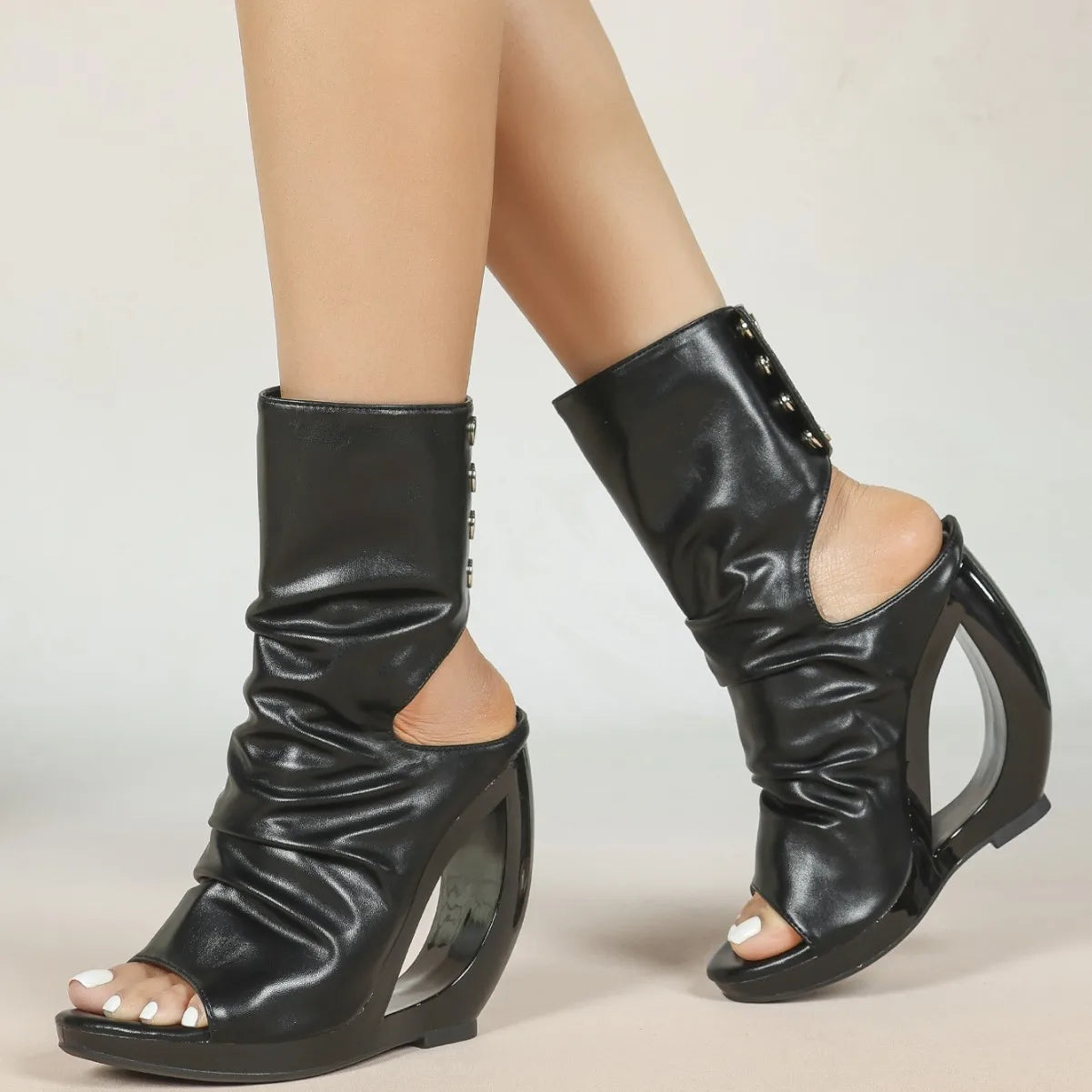 13Cm Autumn Winter Women'S Long Boots, Korean Style High Tube over Knee Boots, plus Size Student Daily Fashion Boots