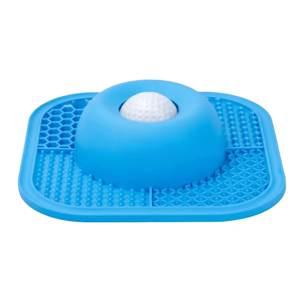 Resin Slow Feeder Dog Bowls Thick Liquid Treat Interactive Rolling Ball Dog Slow Eat Bowl Anti-Slip Puppy Licking Toy