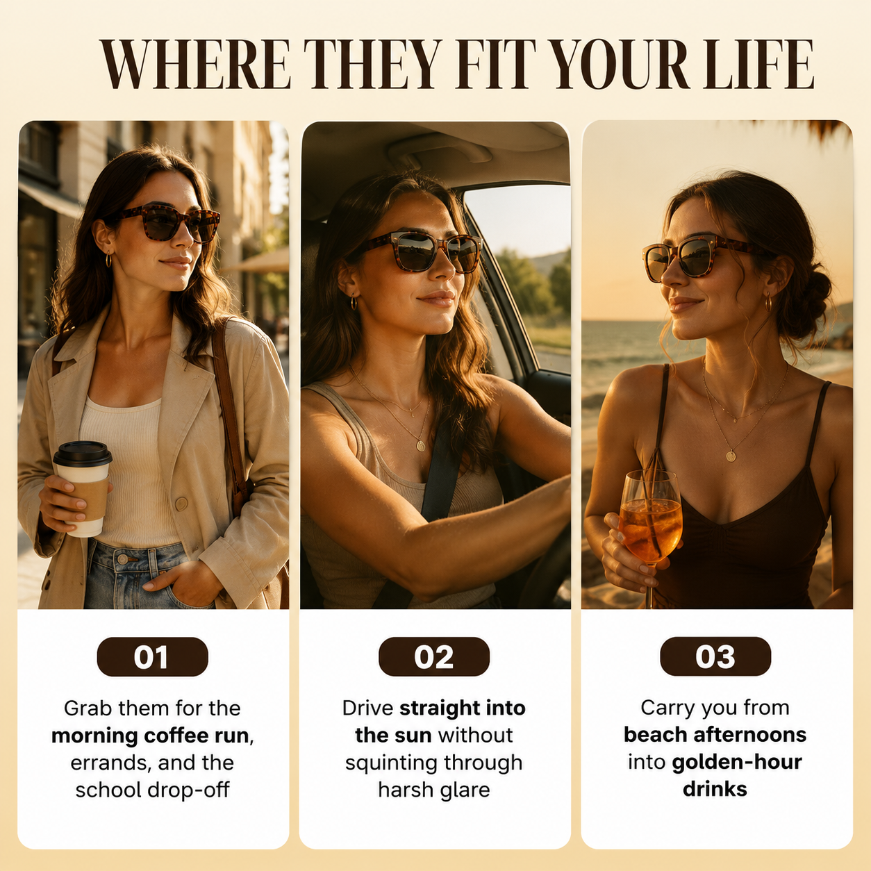 Goldcrest Aviator Sunglasses