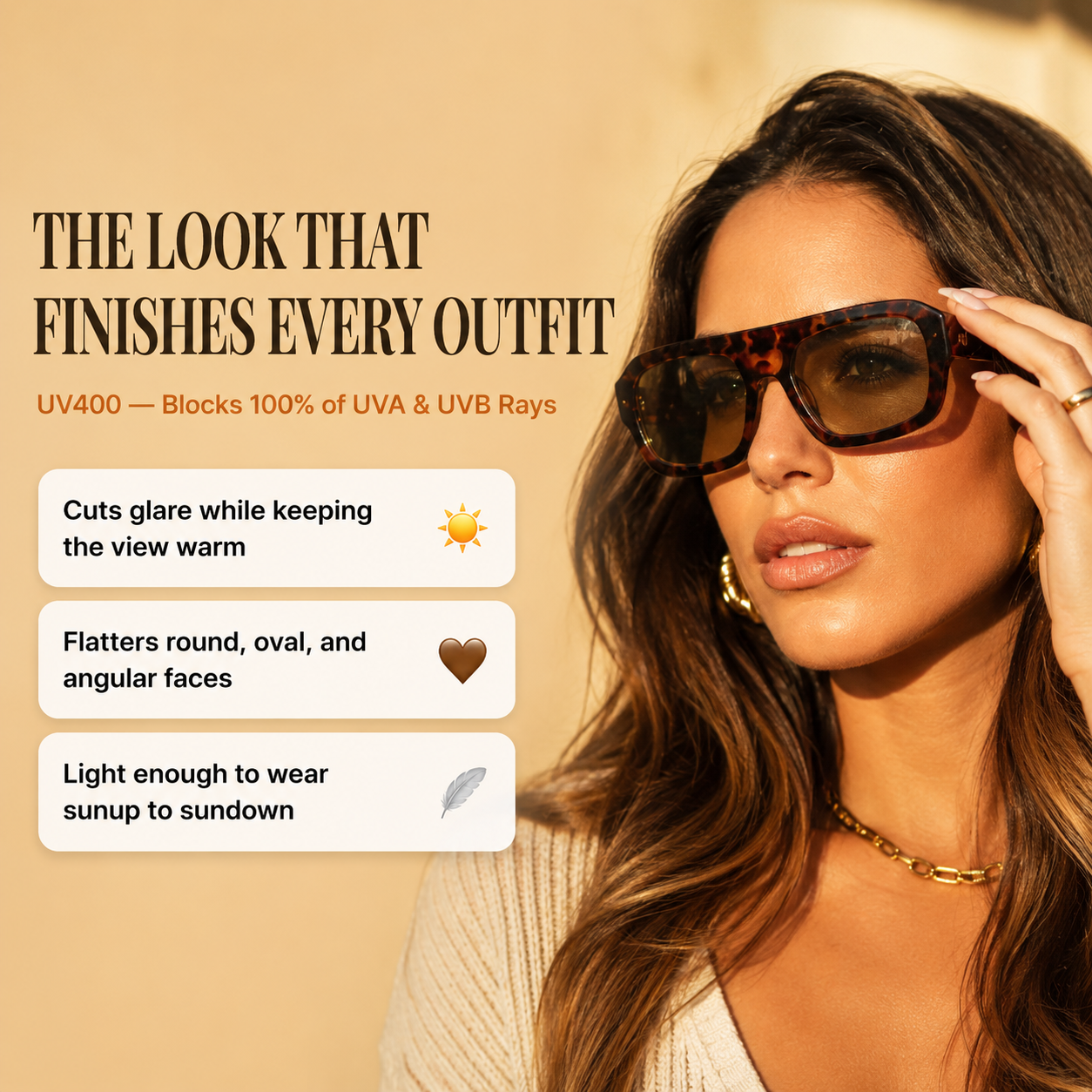 Goldcrest Aviator Sunglasses
