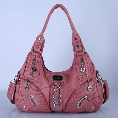 Women Handbags Fashion Shoulder Bag Large Tote Top-Handle Shopping Pack Multifunctional Satchel Lady Hobos Big Purse