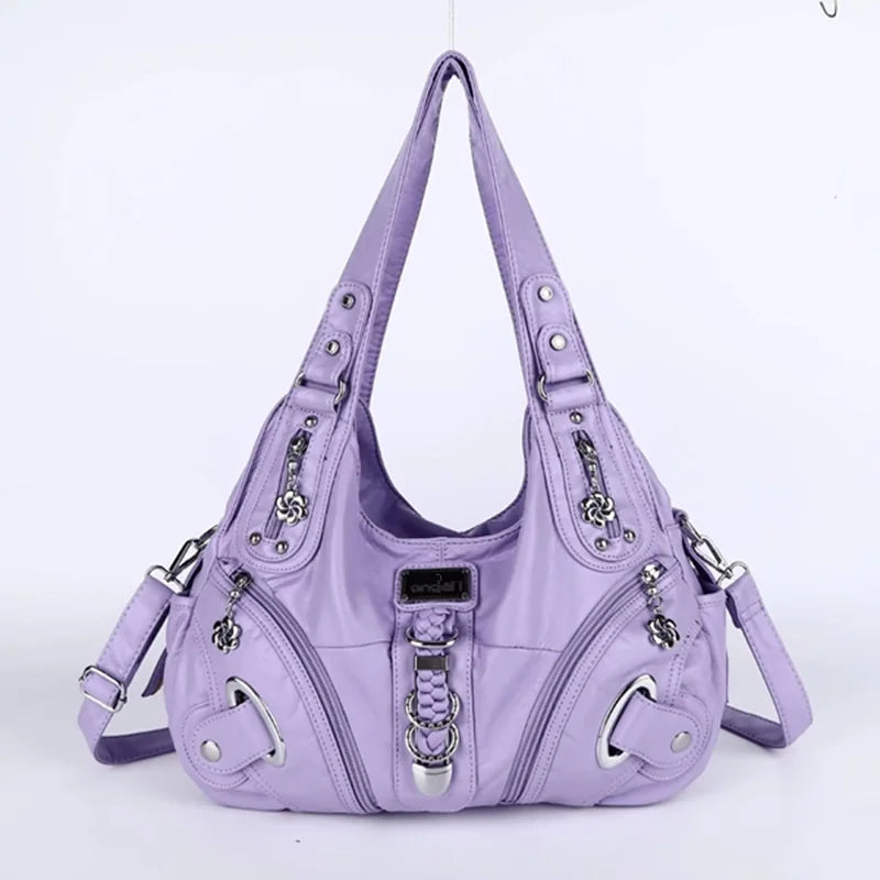 Women Handbags Fashion Shoulder Bag Large Tote Top-Handle Shopping Pack Multifunctional Satchel Lady Hobos Big Purse