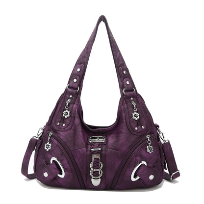 Women Handbags Fashion Shoulder Bag Large Tote Top-Handle Shopping Pack Multifunctional Satchel Lady Hobos Big Purse