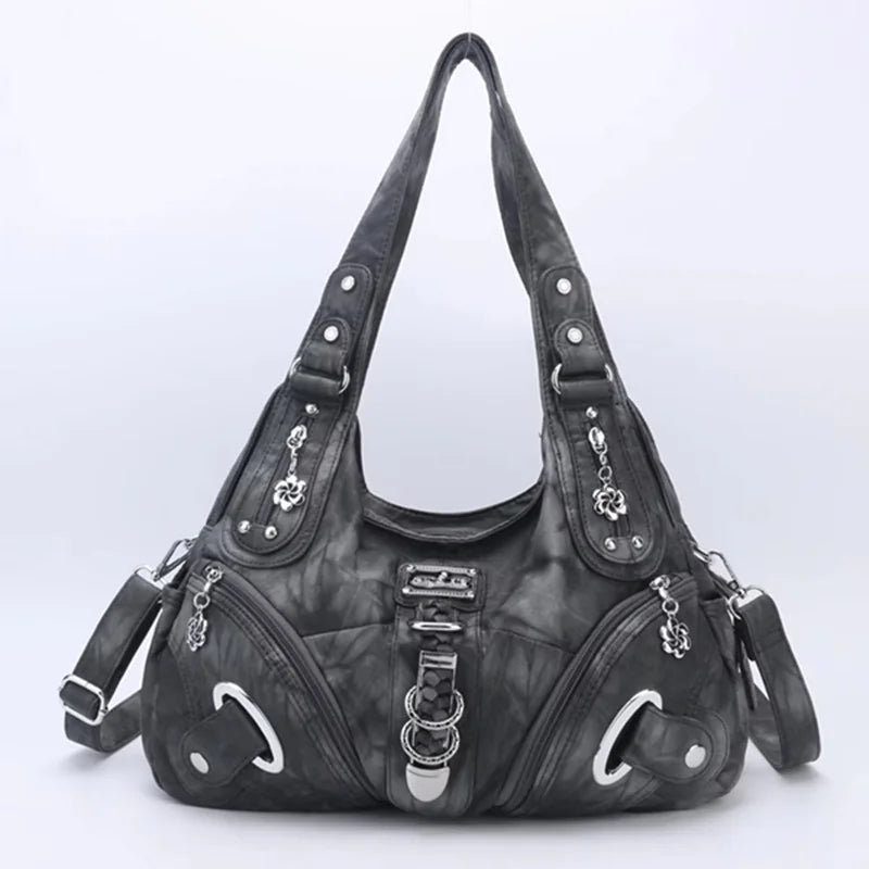 Women Handbags Fashion Shoulder Bag Large Tote Top-Handle Shopping Pack Multifunctional Satchel Lady Hobos Big Purse
