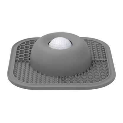 Resin Slow Feeder Dog Bowls Thick Liquid Treat Interactive Rolling Ball Dog Slow Eat Bowl Anti-Slip Puppy Licking Toy