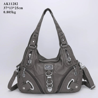 Women Handbags Fashion Shoulder Bag Large Tote Top-Handle Shopping Pack Multifunctional Satchel Lady Hobos Big Purse